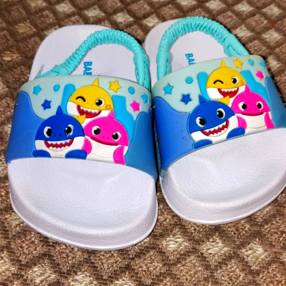 Baby shark sandals